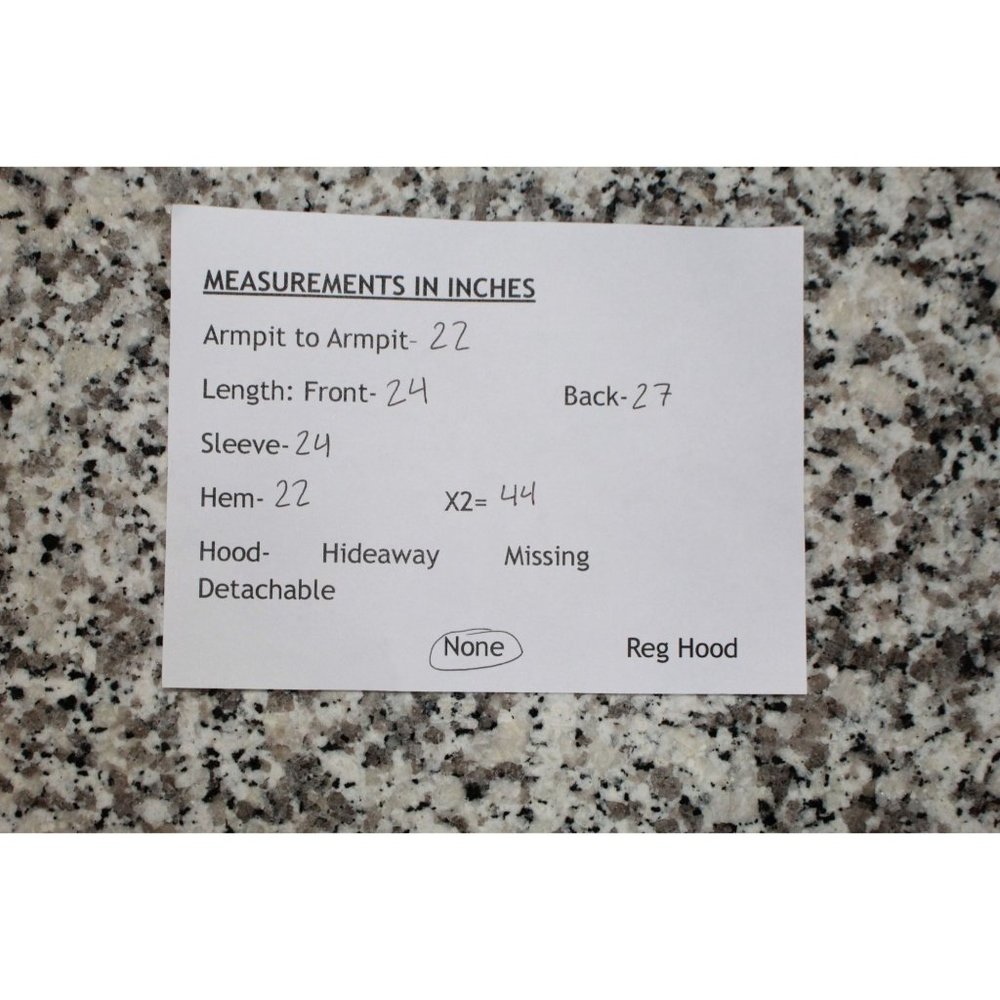 LL Bean Gray Nylon Lined Full Zip Waterproof Packable Jacket Size M - Picture 9 of 9